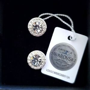 Swarovski Crystal earrings NIB